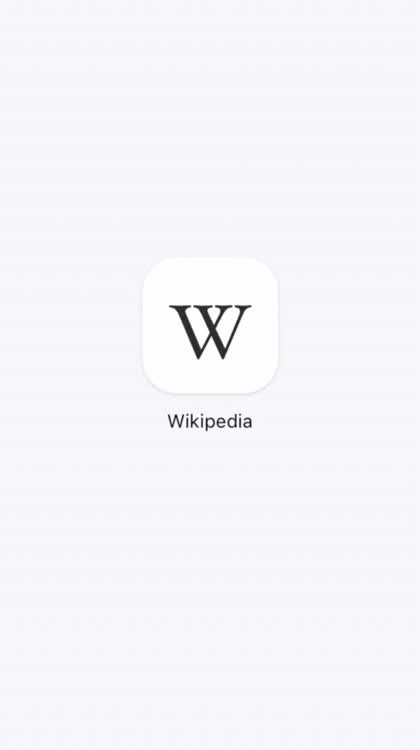 iPhone Gems: Wikipedia Apps