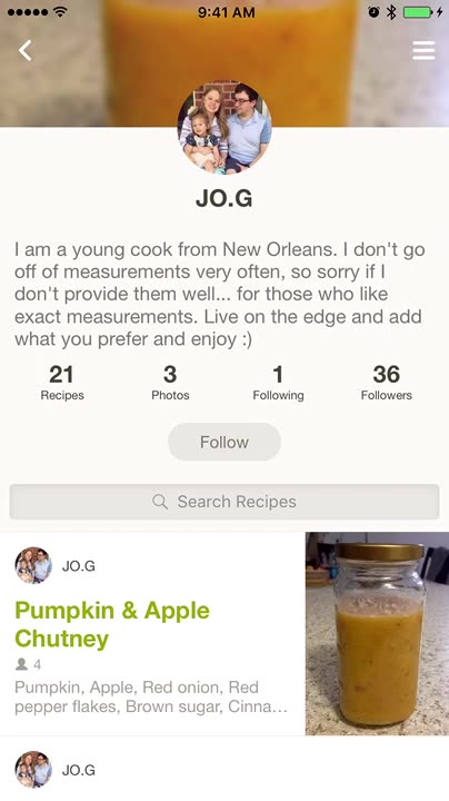 Follow your favorite cooks in their cooking adventure