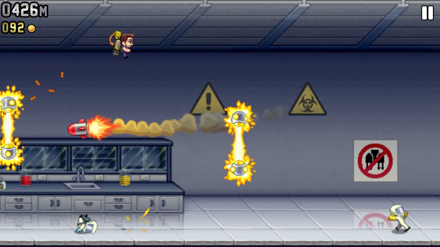 Jetpack Joyride by Halfbrick Studios