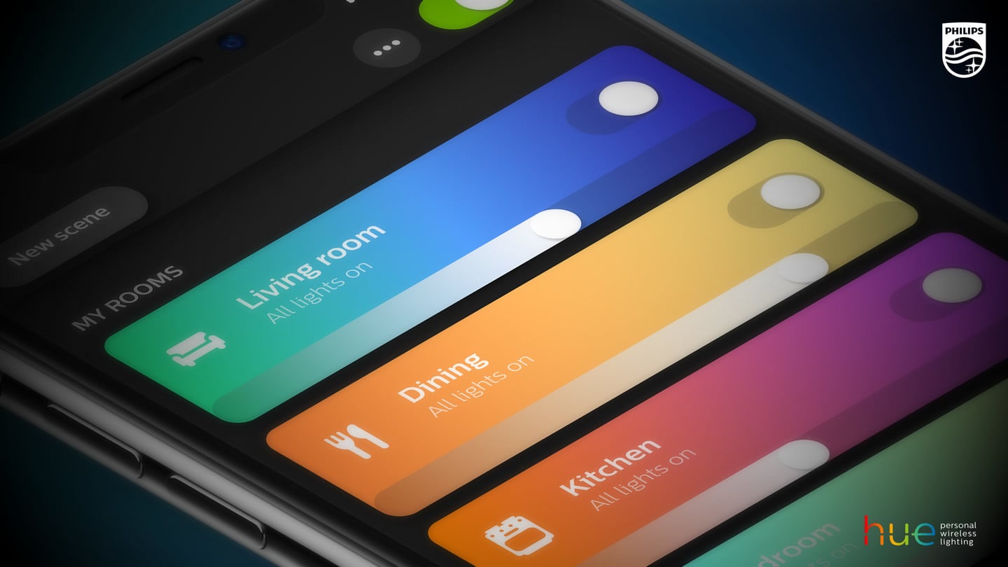 Philips Hue App Receives Major Update With New Scenes, Improved Navigation and More