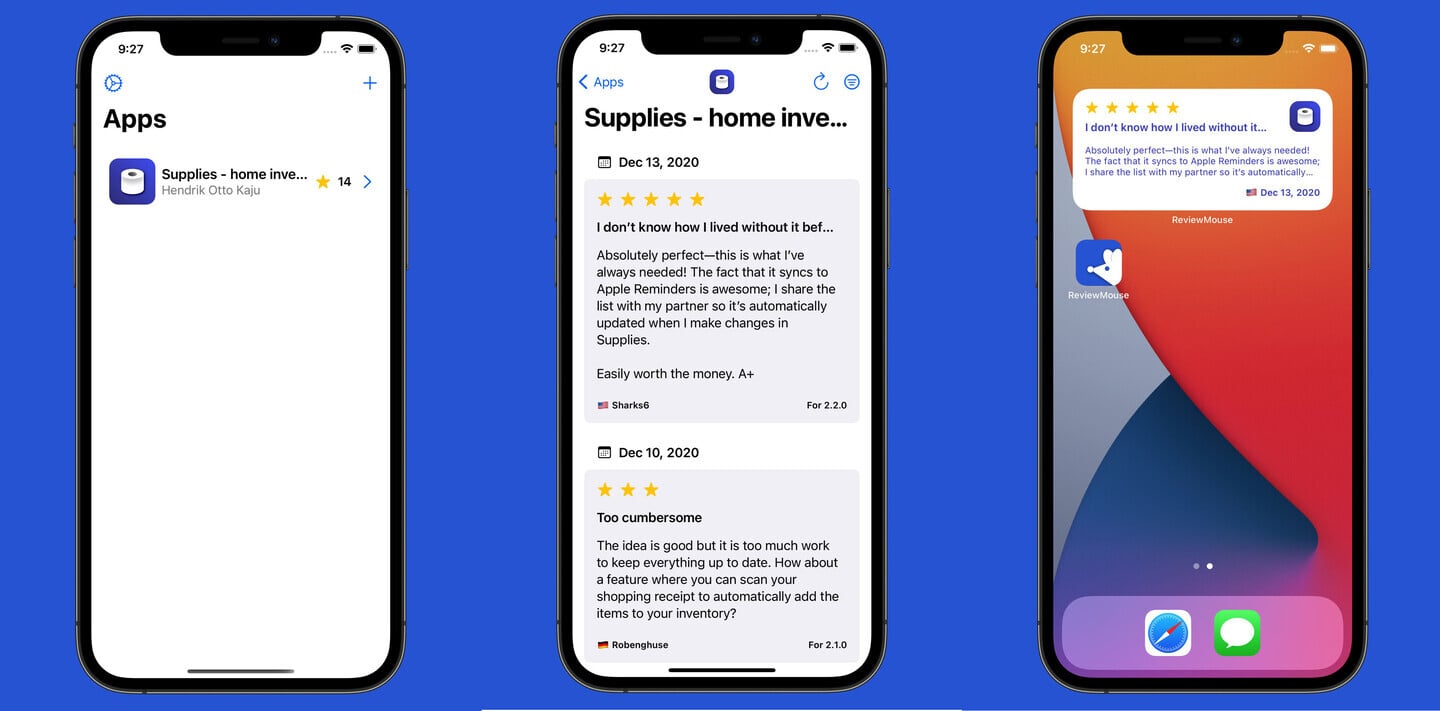Developers Can Better Keep Track of App Reviews With ReviewMouse