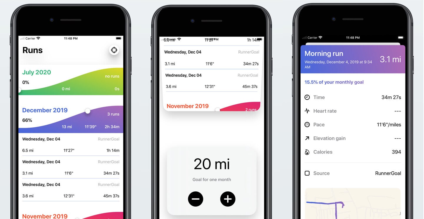 Keep Track of All Your Runs With RunnerGoal