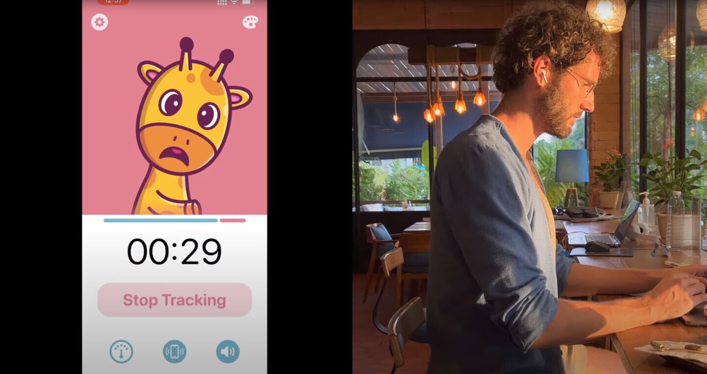 Keep Your Back and Shoulders Straighter With Posture Pal and AirPods