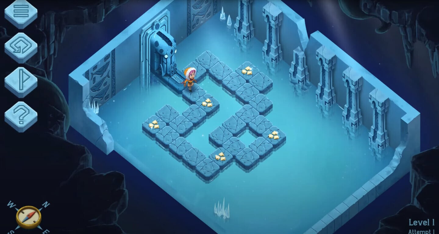 Every Step Matters in the Frozen Puzzler Treasure Temples