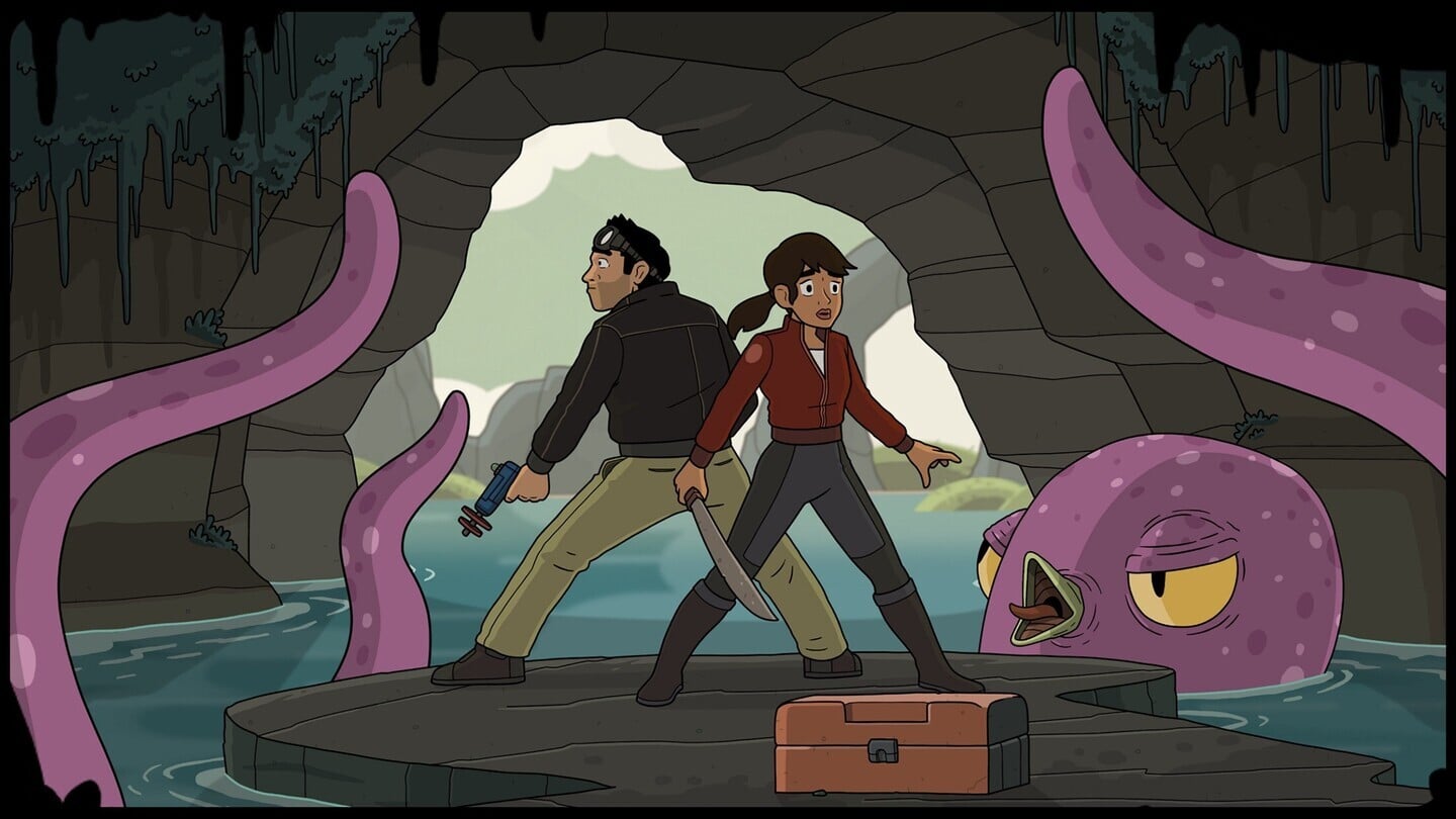 Head to Space in the Classic Graphic Adventure Game Dexter Stardust