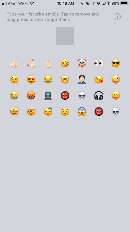 Add emoji and use the keyboard