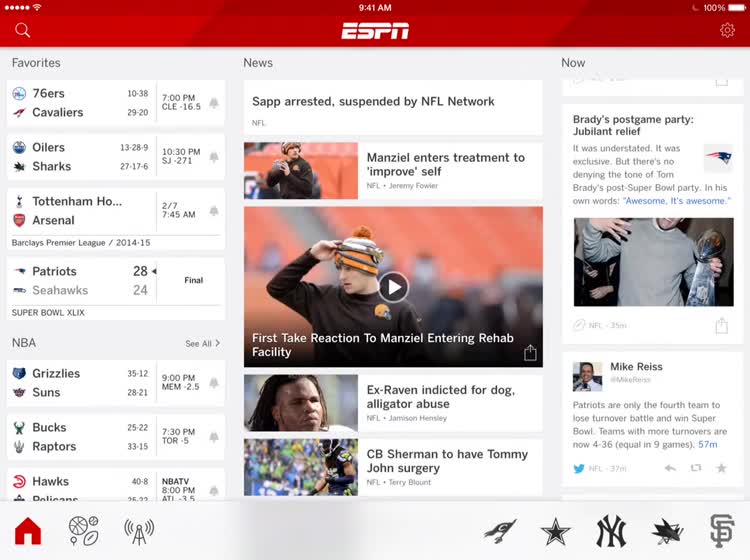 ESPN: Live Sports & Scores na App Store