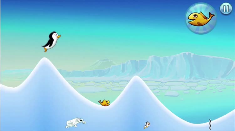 Racing Penguin: Slide and Fly! by Top Free Games