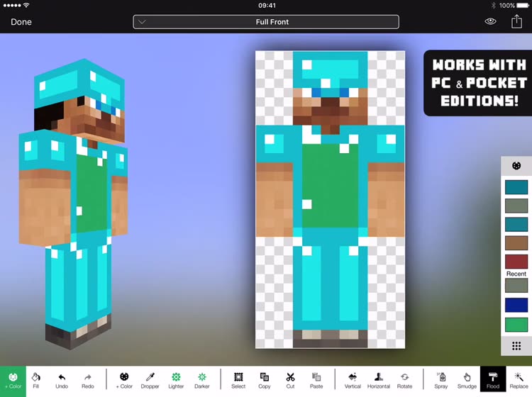 minecraft skin studio