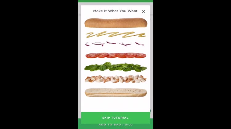 Subway coupons app