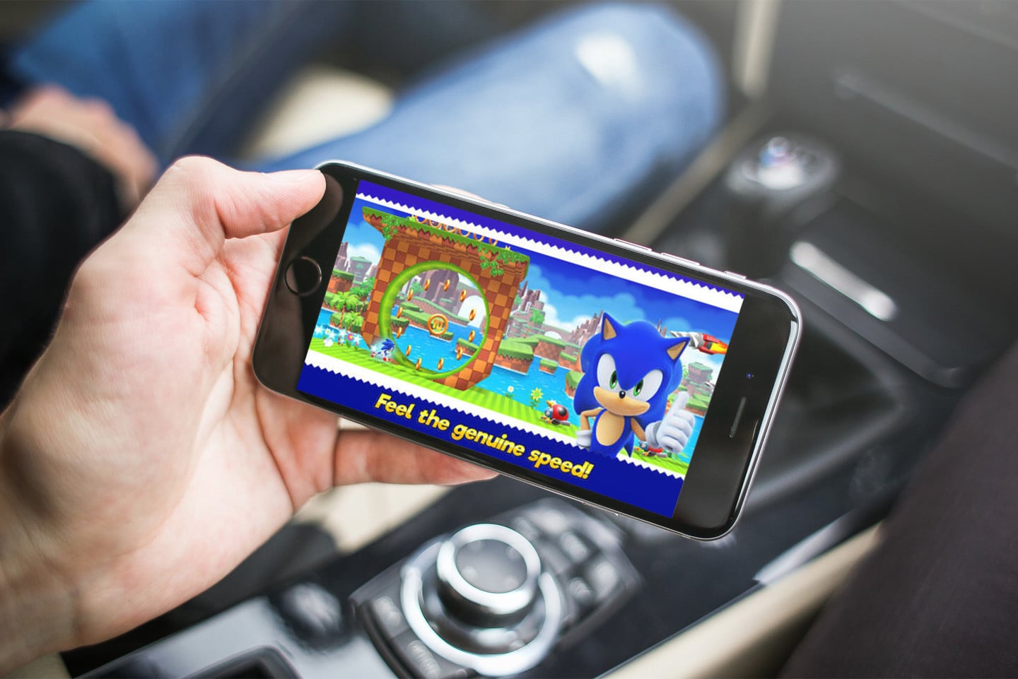 You Have to Go Fast in Sonic Runners Adventure