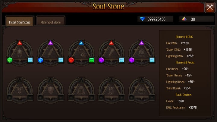 MU Origin update Soul Stone