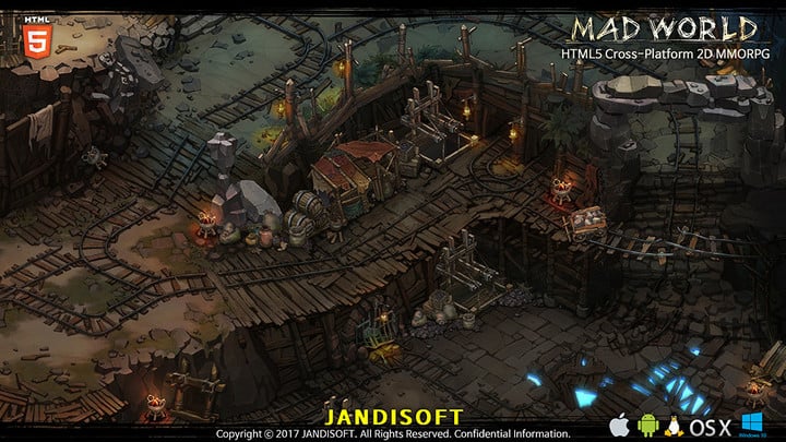 Cross Platform MMORPG Mad World Has A Wicked Art Style 