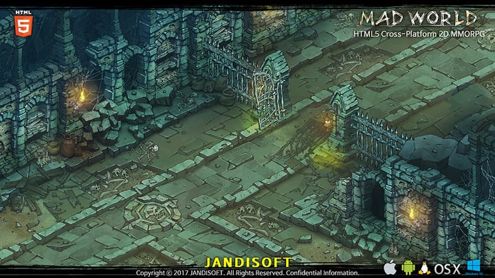 Cross Platform MMORPG Mad World Has A Wicked Art Style 