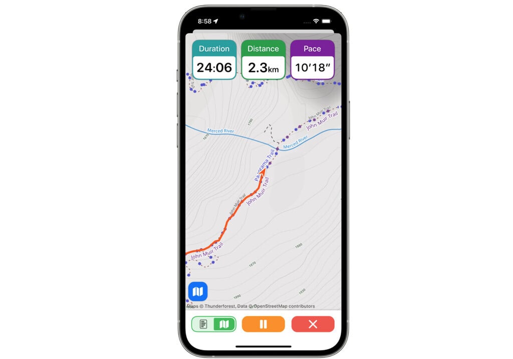 Pedometer++ Adds Support for Live Activities, MapBased Workout Mode for Apple Watch