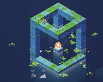 Monument Valley Fans Should Download the New Puzzler Frogblock