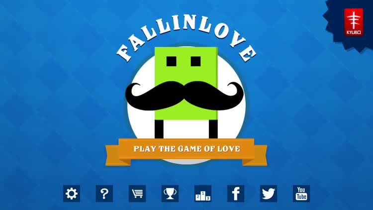 You'll fall in love with Fallin Love, a challenging gravity-defying puzzle game