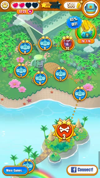 You'll go bananas for pachinko in Super Monkey Ball Bounce for iOS