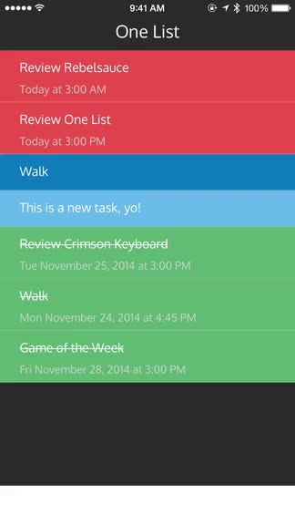 Prioritize your tasks in One List with this simple new app