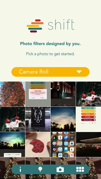 Personalize your photos with unique, custom filters in Shift, the new app from Pixite