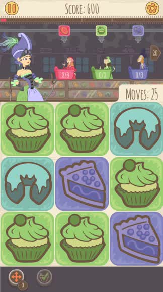 Match and serve delectable treats in Airship Bakery, a tasty new match-three puzzler