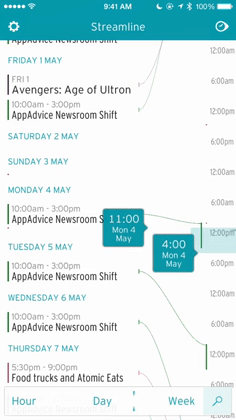 Streamline is a calendar app that brings a new approach on how you