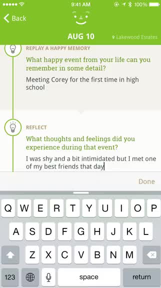 Keep track of your emotional rollercoasters with Moodnotes