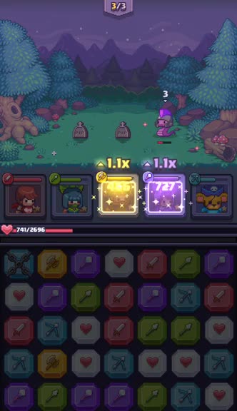 Fight Critters and Collect Heroes in Match Land